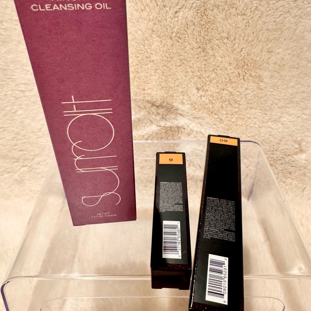 Surrat Beauty bundle of Hinoki cleaning oil,foundation wang and refill shade #9